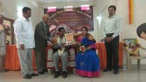 Felicitation by Alluri Seeta Rama Raju Seva Samithi on 13-1-2019 at LRPalem, Vizag District
